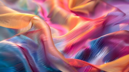 Serene Silk Ripples, Creating a Captivating Backdrop