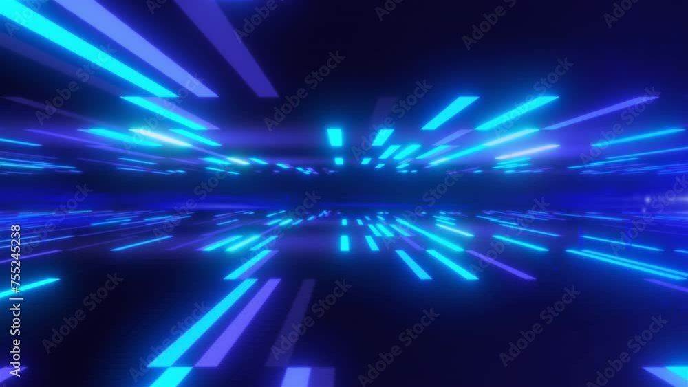 Poster cyber technology data space. computer generated 3d render