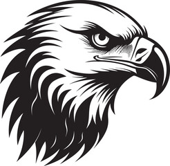 Mythical Ink Mastery Eagle Tattoo Logo with Skull Wing Span Regal Guardian Tattoo Styled Eagle Emblem with Skull Wing Span