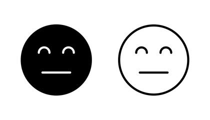 smile icon set. smile emoticon icon. feedback