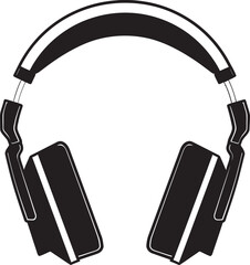 Beat Booster Vector Logo Design with Headphones Melodic Marvel Headphone Icon