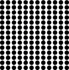 Texture or screentone with large distorted circles
