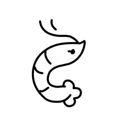 Meat and sausage related line icon