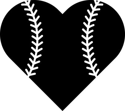 Heart baseball