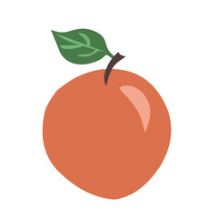 Set of fruits and vegetables