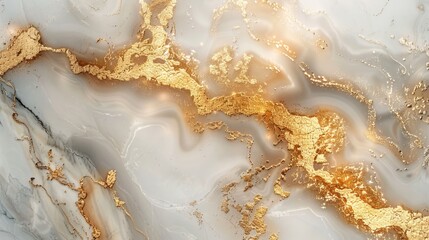 natural white and gold marble texture for skin tile wallpaper luxurious background creative stone ceramic art wall interiors design generative ai 