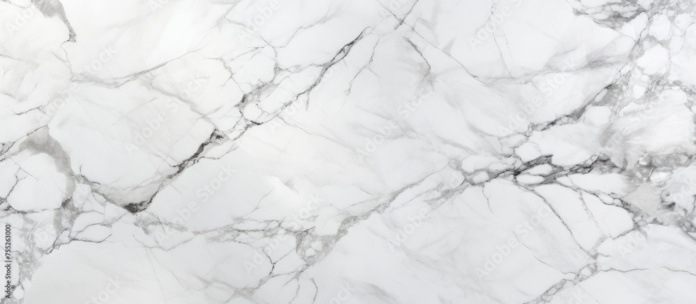 Aufkleber a detailed view showcasing the intricate patterns and smooth surface of a white marble texture. the 