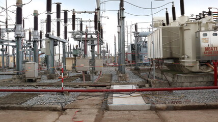 Materials and equipment in electrical transformer stations