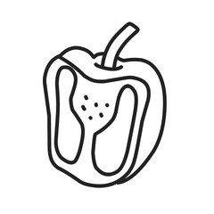 vegetables doodle vector illustration