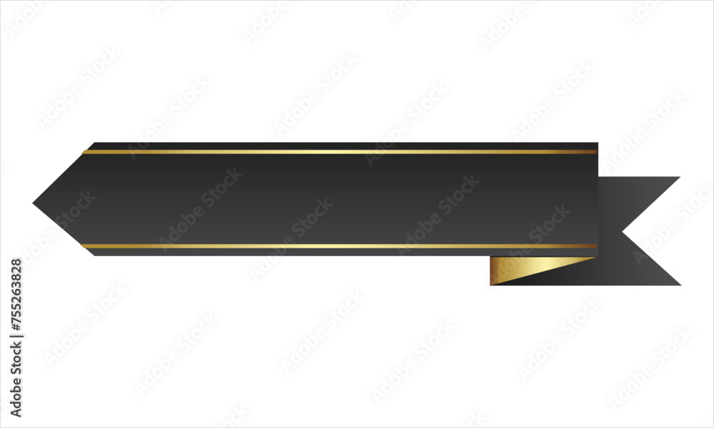 Poster ribbon shape vector which can be used to support your design and of course it's free and the color c