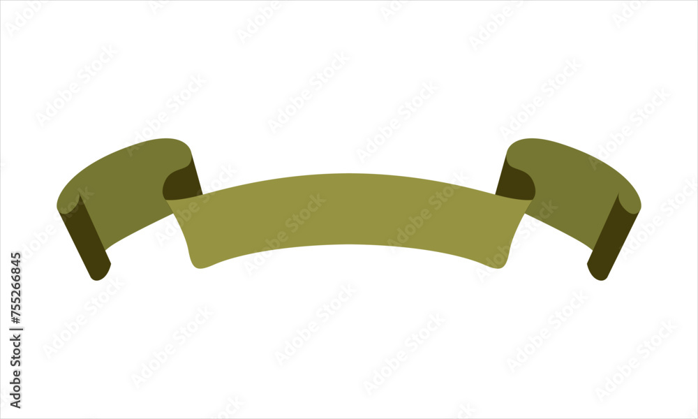 Poster ribbon shape vector which can be used to support your design and of course it's free and the color c
