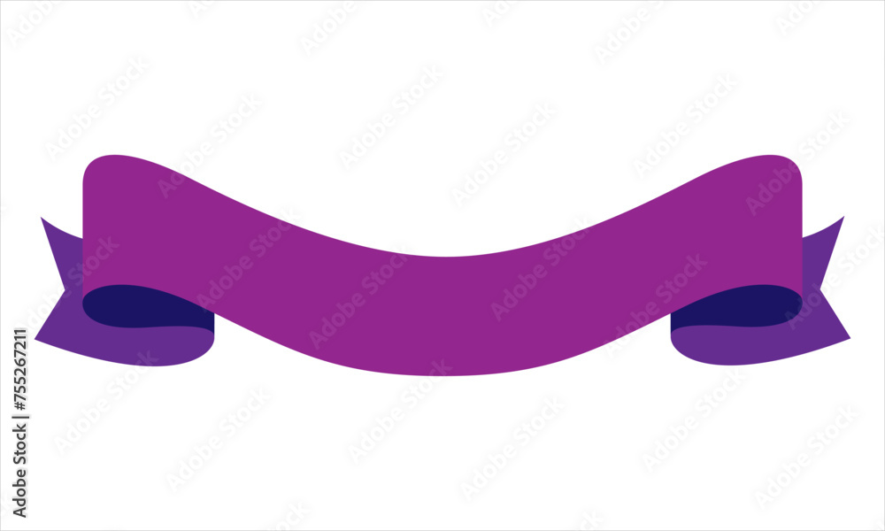 Poster ribbon shape vector which can be used to support your design and of course it's free and the color c