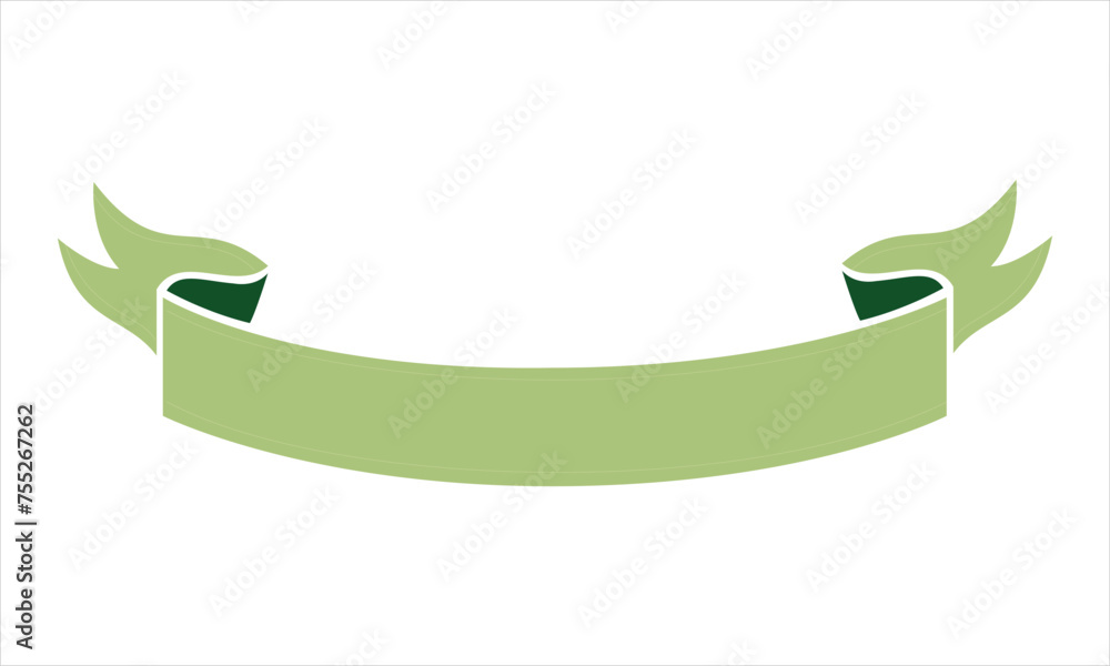 Poster ribbon shape vector which can be used to support your design and of course it's free and the color c