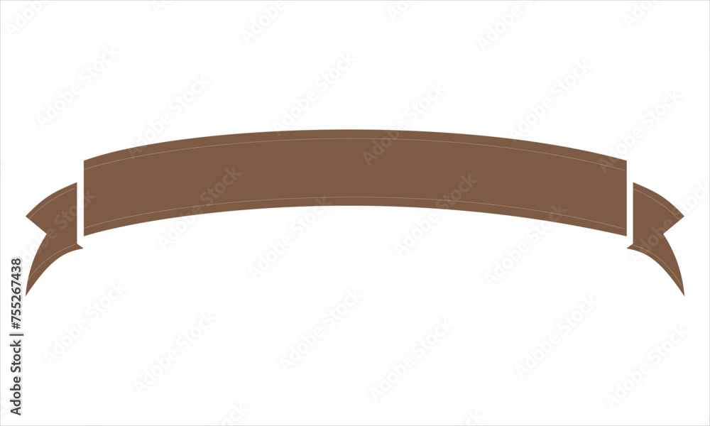 Poster ribbon shape vector which can be used to support your design and of course it's free and the color c