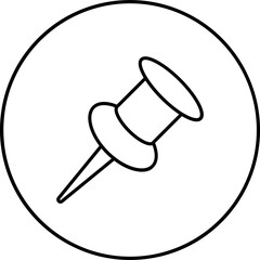 Push Pin Icon