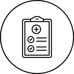 Medical Prescription Icon