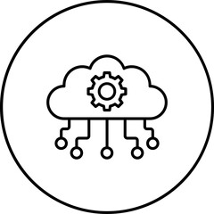 Cloud Computing Icon