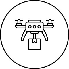 Drone Delivery Icon