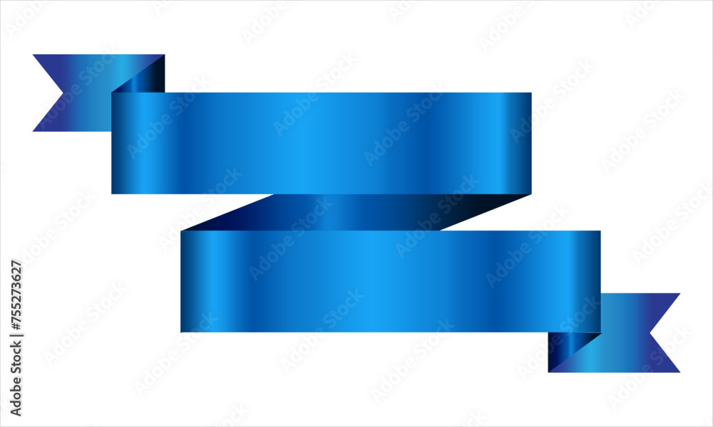 Poster ribbon shape vector which can be used to support your design and of course it's free and the color c