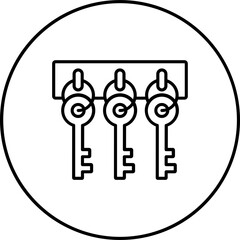 Key Hanger Icon