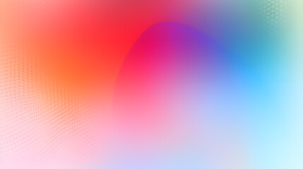 Fototapeta premium Digital technology colorful gradient abstract geometric figure poster web page background