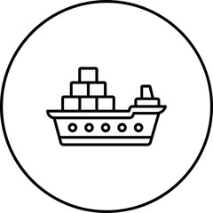 Cargo Ship Icon