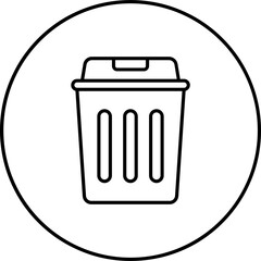 Trash Bin Icon