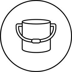 Sand Bucket Icon