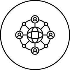 Obraz premium Network Icon