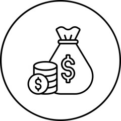 Money Bag Icon