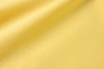 yellow cotton texture color of fabric textile industry, abstract image for fashion cloth design background