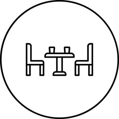 Dining table Icon