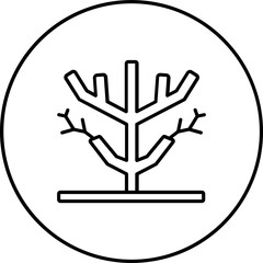 Dry Tree Icon
