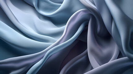 Fototapeta premium Digital technology color gradient chiffon fabric abstract graphics poster web page PPT background