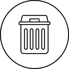 Waste Bin Icon