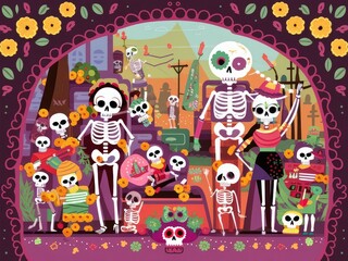 Day of the Dead with Generative AI.