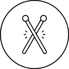 Drumsticks Icon