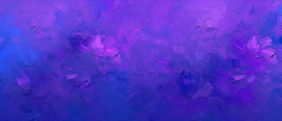 Abstract Purple Brush Strokes