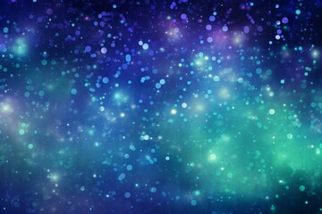 Fototapeta premium Abstract Cosmic Bokeh Background