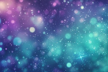 Obraz premium Magical Sparkling Bokeh Background