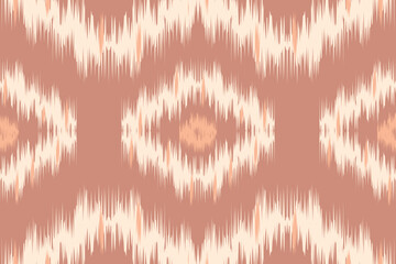 fabric ikat seamless pattern geometric ethnic traditional embroidery style.Design for carpet,mat,sarong,clothing.pattern imperfect but beautiful. Vector illustration.