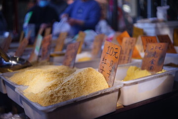 China's flower and bird market