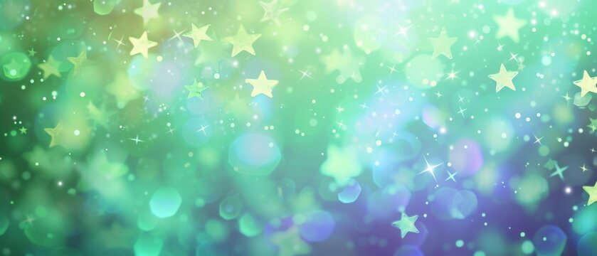 Festive Starry Background Magic Sparkle