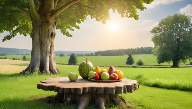 Farm Wood Nature Field Fruit Table Product Grass G Upscaled 4