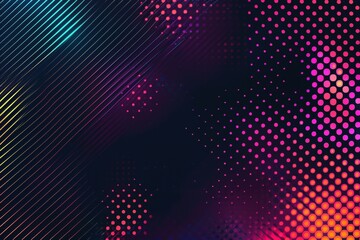 Abstract halftone Background. cyberpunk background. neon color background. abstract modern color Background. Futuristic wallpaper. Synth wave wallpaper. vibrant color background.