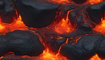  Lava Texture Fire Background Rock Volcano Magma Mo © Ayra