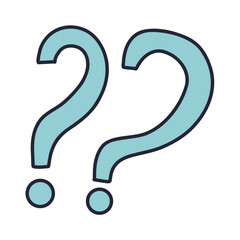 Doodle cute handdrawn element icon