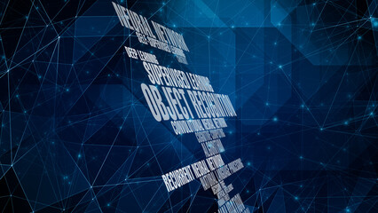 Machine learning ai and connected lines exploring world of autonomous chatbots, deep learning algorithms, and neural networks