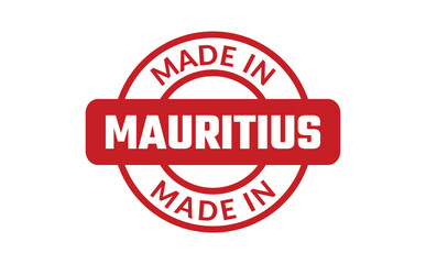 Made In Mauritius Rubber Stamp