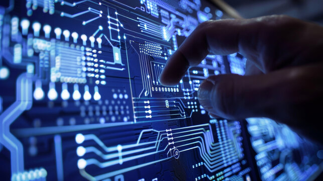 A closeup of a computer screen displaying programming code and schematic diagrams for a new tingedge programmable material. The code is accompanied by an excited scientists